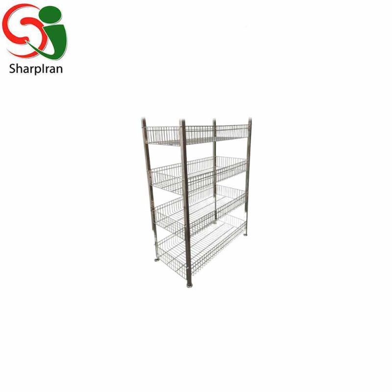 استند حراجی چهار طبقه