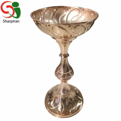 جام آجیل و خشکبار مدل اشکی آبکاری مسی